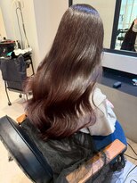 インク サカエ(inq sakae)&nbsp;ロングレイヤー/ココアブラウン/艶髪