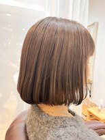 ウィロー(WILLOW)&nbsp;【WILLOW京橋】内巻きボブ♪切りっぱなしボブ(森光みやび)