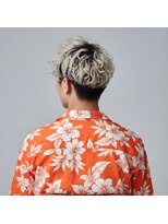 アームスヘアー 狭山ヶ丘店(arm's hair) 狭山ヶ丘メンズ新常識*ブリーチ×パーマの極上ストリート