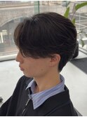 フェザーショート フェザーパーマ リバースセンターパート