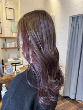 メレットバイホーム(Meret by Home) ラベンダー系インナーカラー