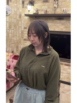 モナン 新宿(Monan) ミルクティーグレージュ×レイヤーくびれミディアム