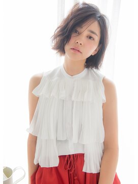 オーガスト ヘア ネイル(AUGUST hair nail) 黒髪でもかわいいボブ/ミニマムボブ