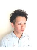 メンズパーマstyle