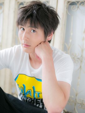 モッズ ヘア 福岡姪浜店(mod's hair) *mod's姪浜*…さわやかビジカジ無造作ショートa