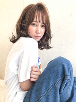 クロム バイ リエット(Chlom by Lietto)&nbsp;Chlom A/Wフェザーバング外ハネストリート　0364574337