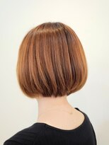 スウェル 千葉店(Swell)&nbsp;大人かわいい小顔丸みのあるショートボブ