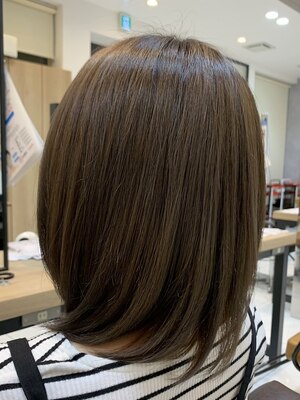 【平日限定☆ヘアカラー￥5500】隙間時間を有効活用!肌,瞳の色に合わせて似合うをご提案♪