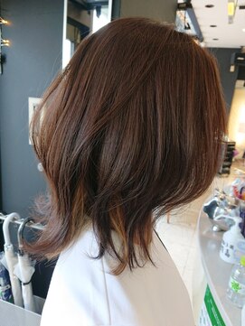 ジャンヌダルク さりげなくインナーカラー