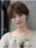 前髪あり耳掛けショートボブ20代30代40代【AIN.表参道】川原大地