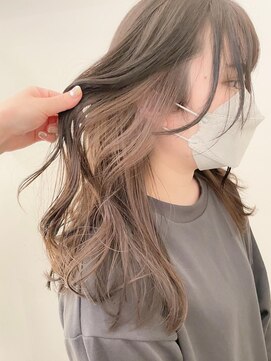 ネオリーブアイム 横浜西口店(Neolive aim) インナーカラー シナモンベージュ【横浜】