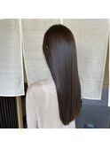 【丸山】ナチュラルストレート/縮毛矯正
