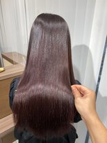 キュア 表参道(CURE)&nbsp;黒髪/グレージュカラー/ココアベージュ/ヘルシーロング[表参道]