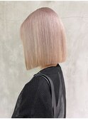 ホワイトピンク_チェリーブラウンフェミニンロング_ba394913