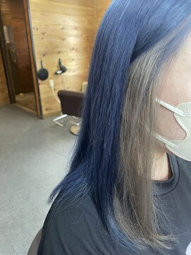 ヨシデン プルー×イヤリングカラー