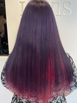 ラビスモア(Lovis moa) 切りっぱなしボブ/ピンクブラウン/エアリーロング/美髪のススメ