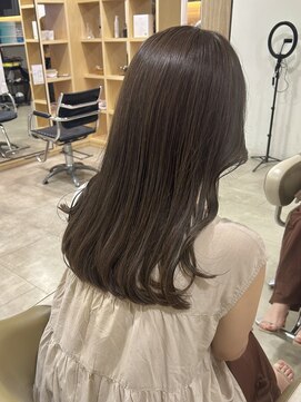 ソワン ドゥ ブレス フラン 東花園店(soin de brace Fran) メルティ―カラー/フェミニンロング/韓国ブリーチなし/髪質改善