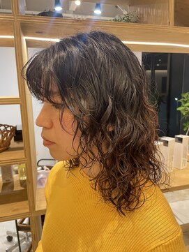 ヨーロー(YOLO) ミディアム ×パーマ