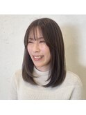 透明感溢れるレイヤースタイル