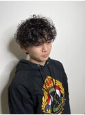 外国人風パーマ