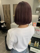 シャムオーツー 国分寺(CHAM:O2)&nbsp;重めボブ/ピンクパープル/ブリーチ