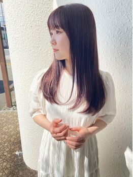 グラッド ナチュラル ヘアー(glad NATURAL HAIR)の写真/《glad/飾磨/中地IC南7分》 ダメージレスに叶える自然なストレート♪［glad］がクセやうねりのお悩み解消！