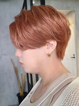 エリマ 武蔵小杉(elima) ハンサムショート/センターパート/大人ショート/脱白髪染め