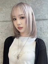 ソル オモテサンドウ 表参道 青山(SOL . OMOTESANDO)&nbsp;ミルクティーベージュダブルカラーケアブリーチインナーカラー