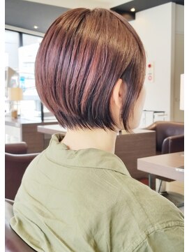 フロア(FLOOR) #アプリコットカラー#レイヤーボブ#金沢文庫FLOOR八木