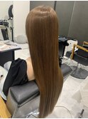 髪質改善×シアーベージュ