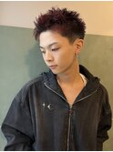 メンズスパイキーショート