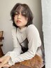 【おしゃれ女子の支持率◎】カット＋透明感カラー＋Aujuaトリートメント　  