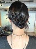 【あきら】ヘアセットカチモリ卒業式結婚式二次会成人式