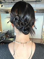【あきら】ヘアセットカチモリ卒業式結婚式二次会成人式
