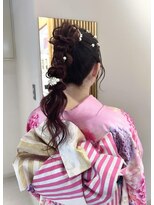 ムーン バイ ケンジ(moon by KENJE)&nbsp;【Nanaka】成人式ヘアセット