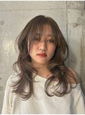 お客様スタイル【似合わせ】レイヤースタイル/オリーブベージュ