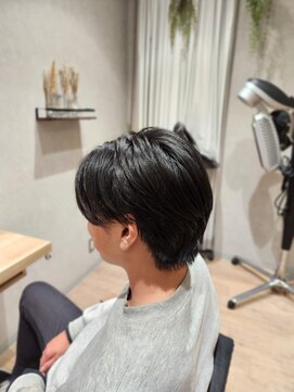 ビアンコ カーロ 二子新地店(Bianco caro) ナチュラルマッシュ/センターパート