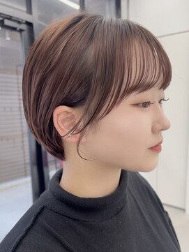 サンド 大阪梅田(sand) @shin__sandボブウルフ/ネビージュ/小顔/ワンレン/大阪梅田