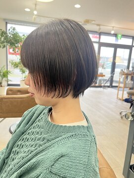 リープ(leap hair) ショート×顔周りレイヤー