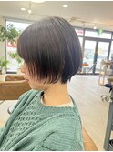 ショート×顔周りレイヤー