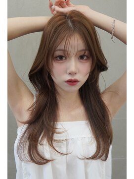 アンジェリカラボ 梅田店(ANGELICA LABO) レイヤー×イルミナカラー×ブリーチなしダブルカラー【川又】