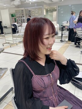 ユウヘアー 千代田橋店(U Hair) ピンクパープル