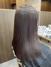 カット＋水素髪質改善カラー＋クセ緩和トリートメント