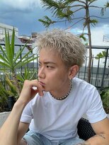 レグノバイグランツ 天神大名店(REGNO by GLANZ)&nbsp;福岡メンズサロンスパイキーショートハイトーンメンズカラー魔y