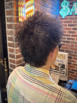 バレス 田町(BALES) ショートウルフツイストピンパーマ