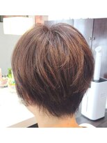 エノモト(ENOMOTO) 奥行きショート×マロンブラウン 大人可愛い20代30代40代50代