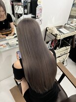 ハピネス 梅田茶屋町店(HAPPINESS)&nbsp;ホワイトシルバー グレージュ ブリーチカラー ハイトーン