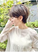 マッシュショート/レイヤーボブ/大人ショート/ウェーブヘア