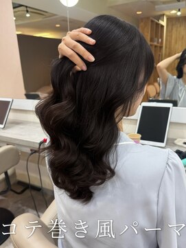 アミー 銀座(Ammy) コテ巻き風パーマ/デジタルパーマ/レイヤーカット/韓国ヘア