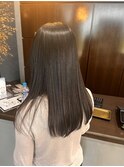 縮毛矯正／ストレートパーマ／ロングヘアー